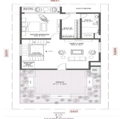 Oberoi Malabar Hill luxury apartment floor plan