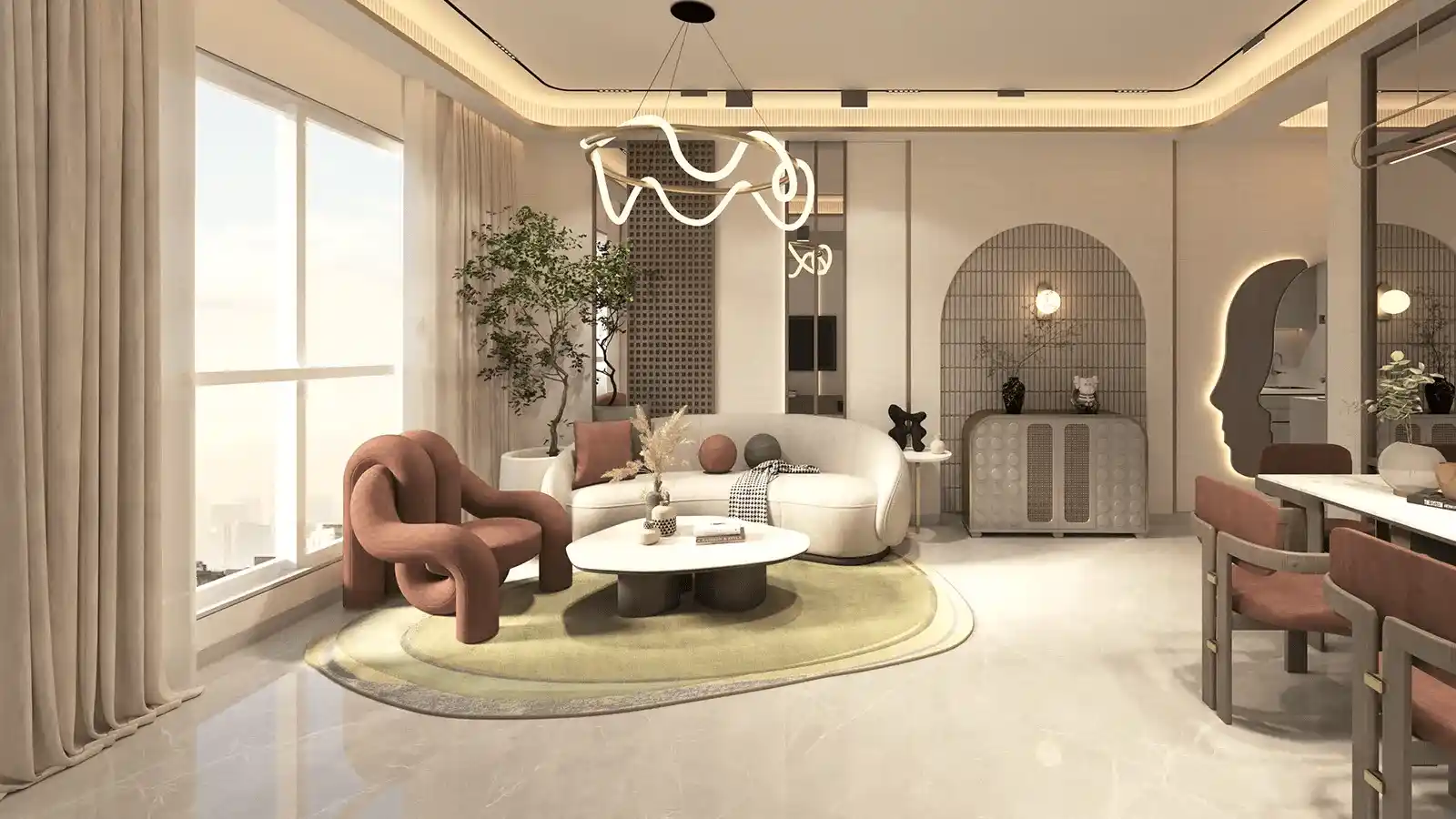Oberoi Malabar Hill Living Room