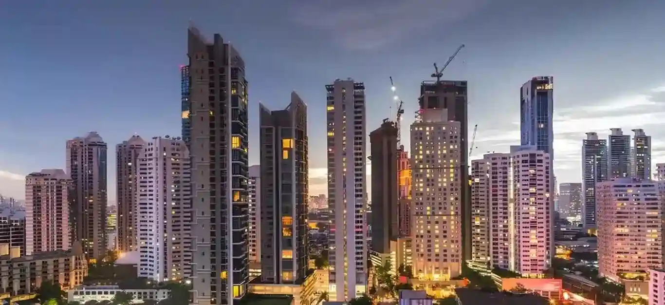 Forestville by Oberoi Realty Thane lush green project view