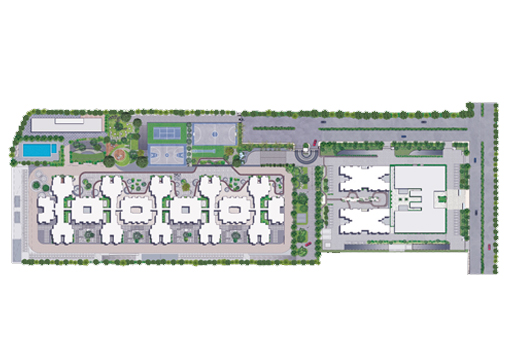 Oberoi Vrindavan Master Plan
